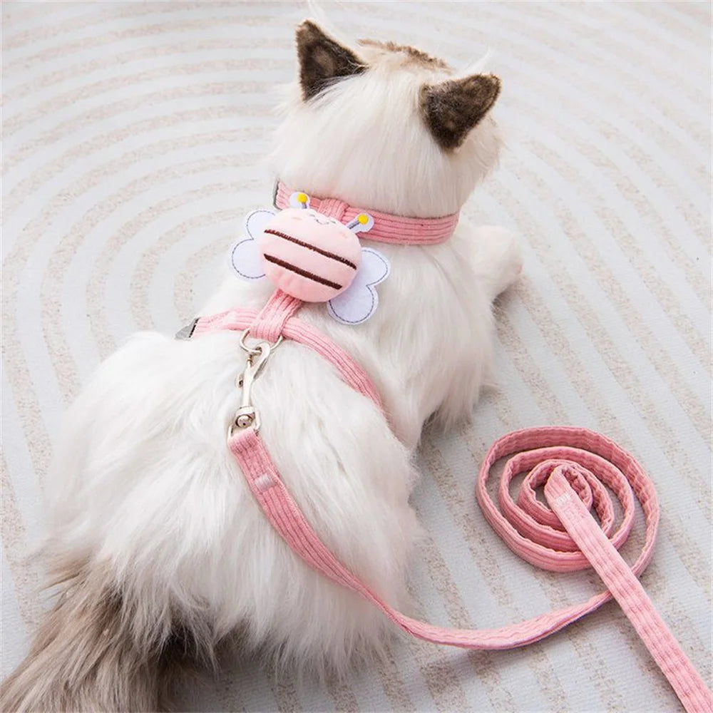 Pawfect Buzz Pet Harness & Leash Set