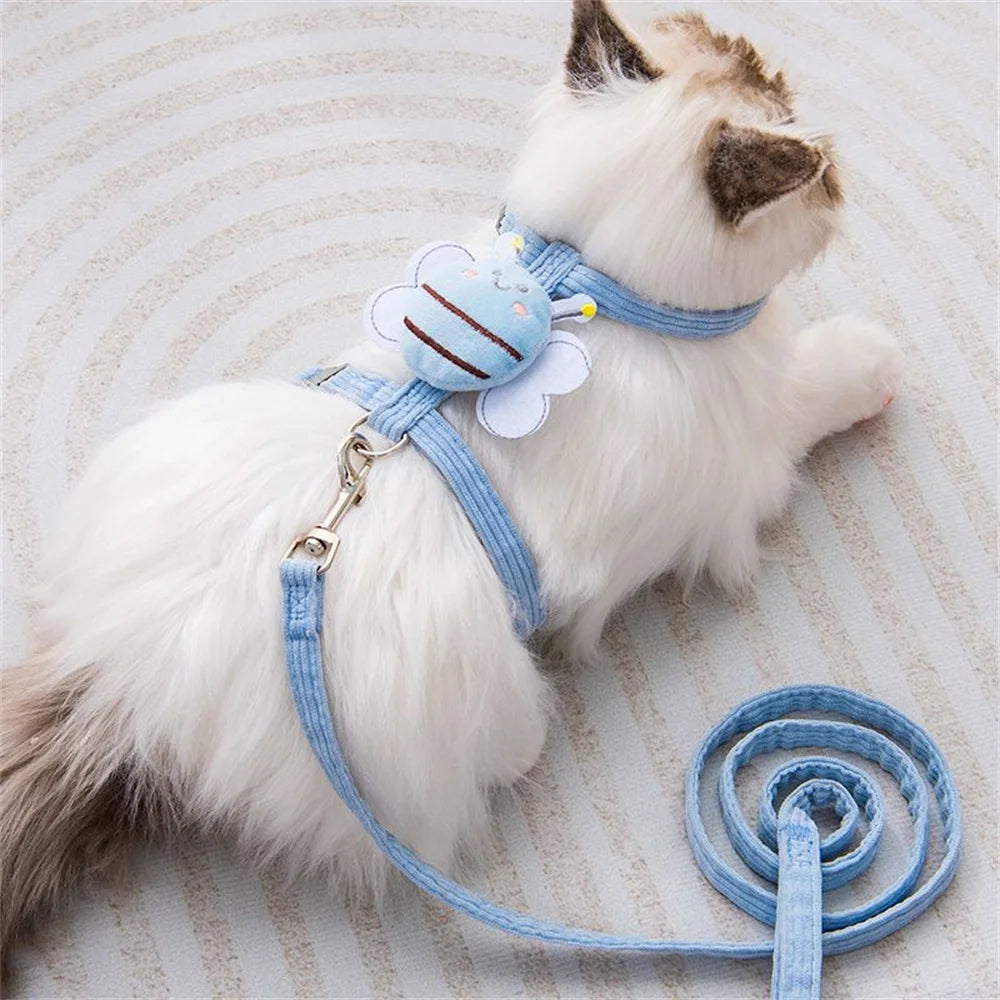 Pawfect Buzz Pet Harness & Leash Set