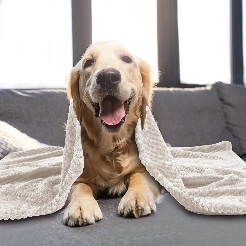 Pawfect Plush Fleece Pet Blanket