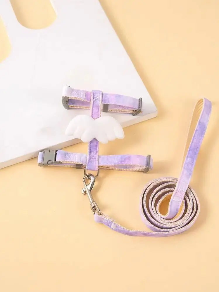 Pawfect Angel Harness & Leash Set