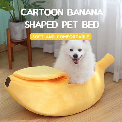 Pawfect Banana Cat Bed House