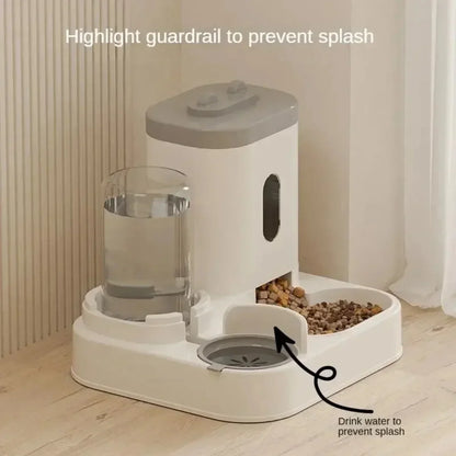 Pawfect AutoFeeder – Automatic Pet Food & Water Dispenser with Storage