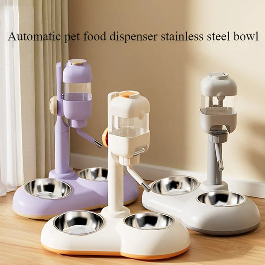 Pawfect Adjustable Stainless Steel Pet Water Dispenser